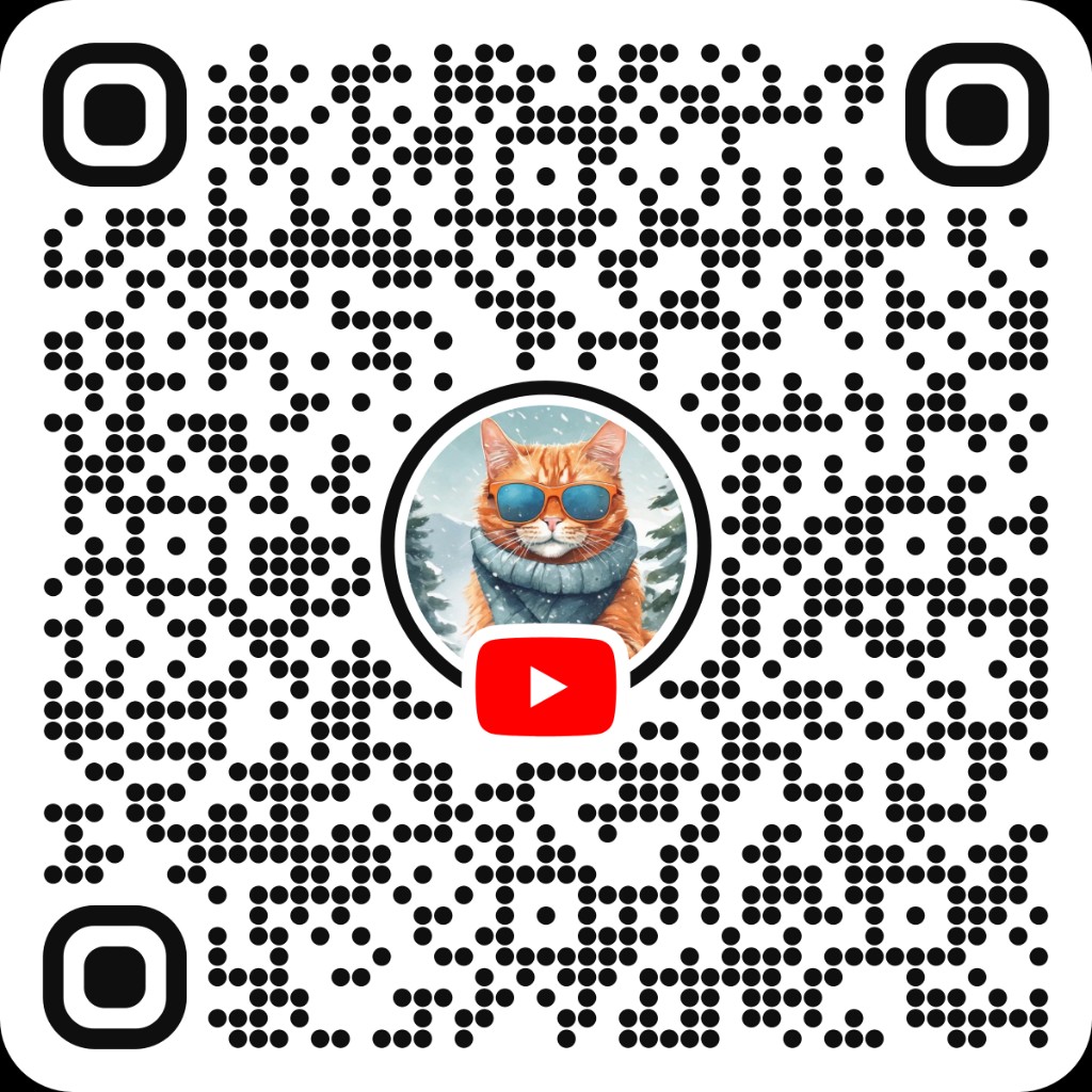 Peng's AI YouTube QR code